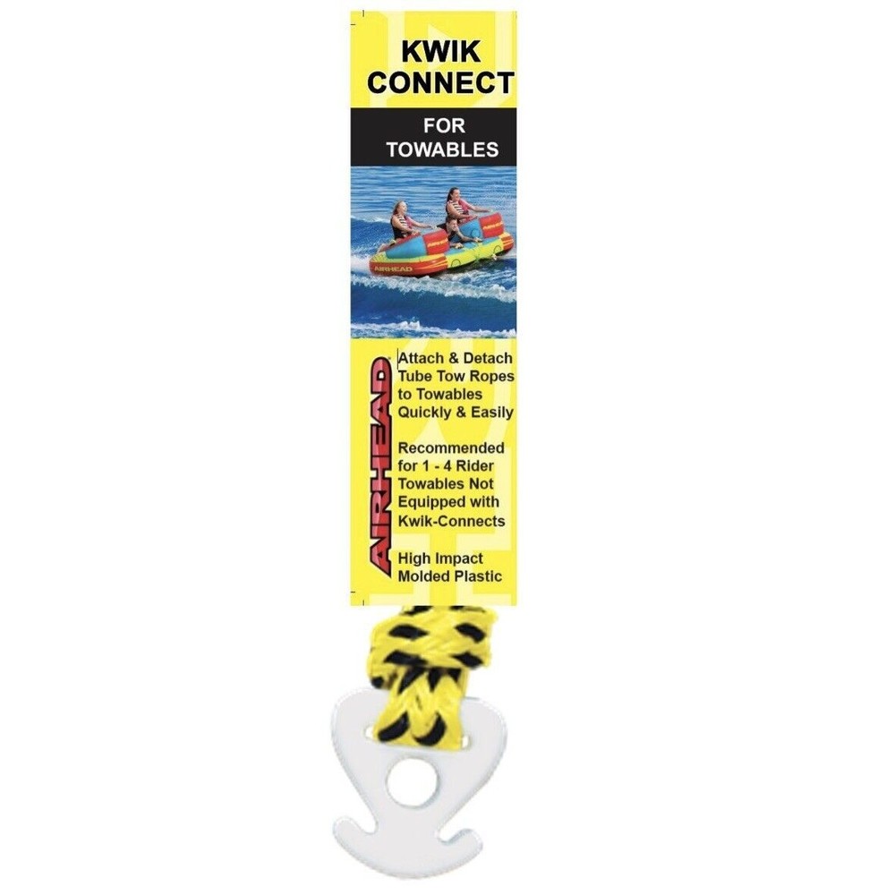 Airhead Kwik Connect Boatβ Tube Tow Ropes Connector Towables